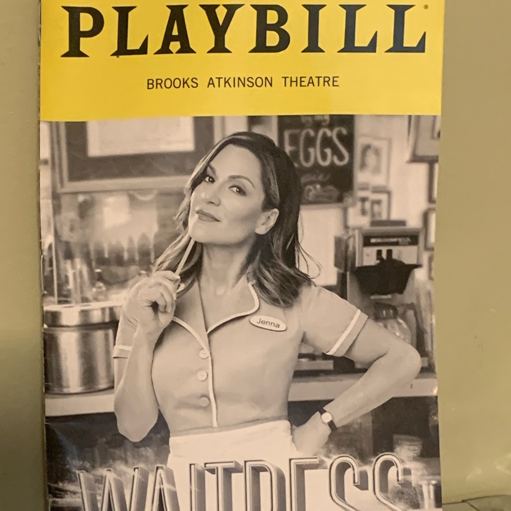Waitress playbill